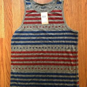Levi’s Red Grey and Blue Tank